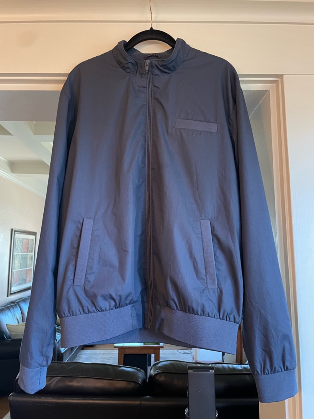 Marine Layer Carlsbad Retro Windbreaker Bomber - L